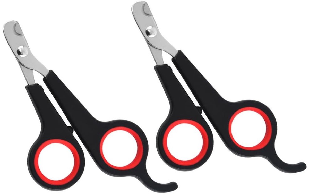 Dailygoods - Kattennagelknipper - Professionele Nagelknipper voor Huisdieren - Roestvrijstaal - Geschikt voor Katten en Kittens - 2 Stuks
