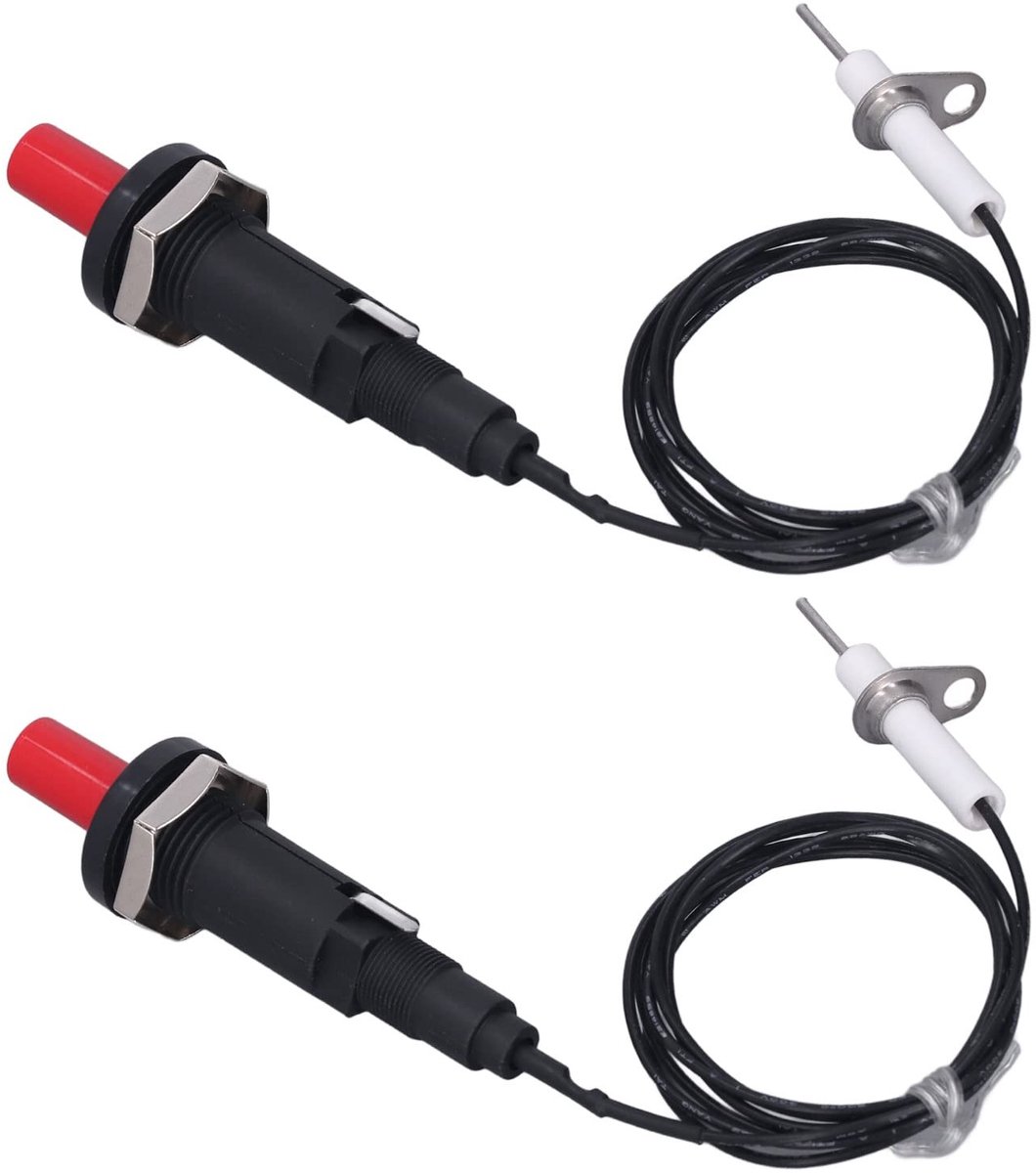 Dailygoods - Piezo ontsteking - Push button - 1 Meter - Thuis restaurant keuken - Open haard oven kachel