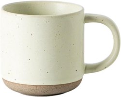Keramische Koffiemok - Theemok Cappuccino - Geniet van Drankjes - Perfect Ontworpen Handvat - 150 ml - Beige