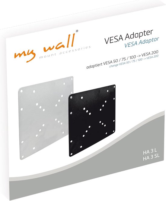 VESA-adapter - Universele houder - TV ophangen - Breidt VESA-standaard ...