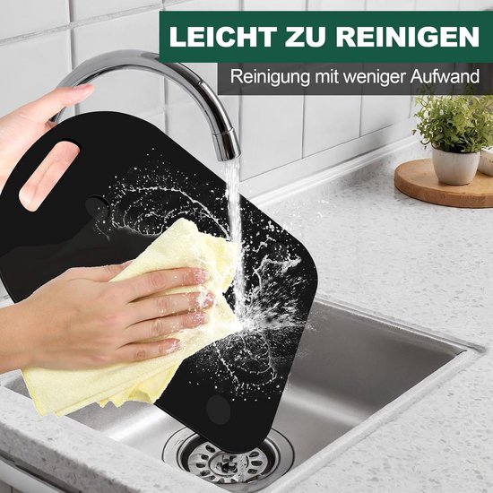Keukenmachine Plank - Rolplank Accessoire - Keukenmachine Verplaatsen - Stabiele Ondergrond - 37 x 29 cm - Zwart — afbeelding 5