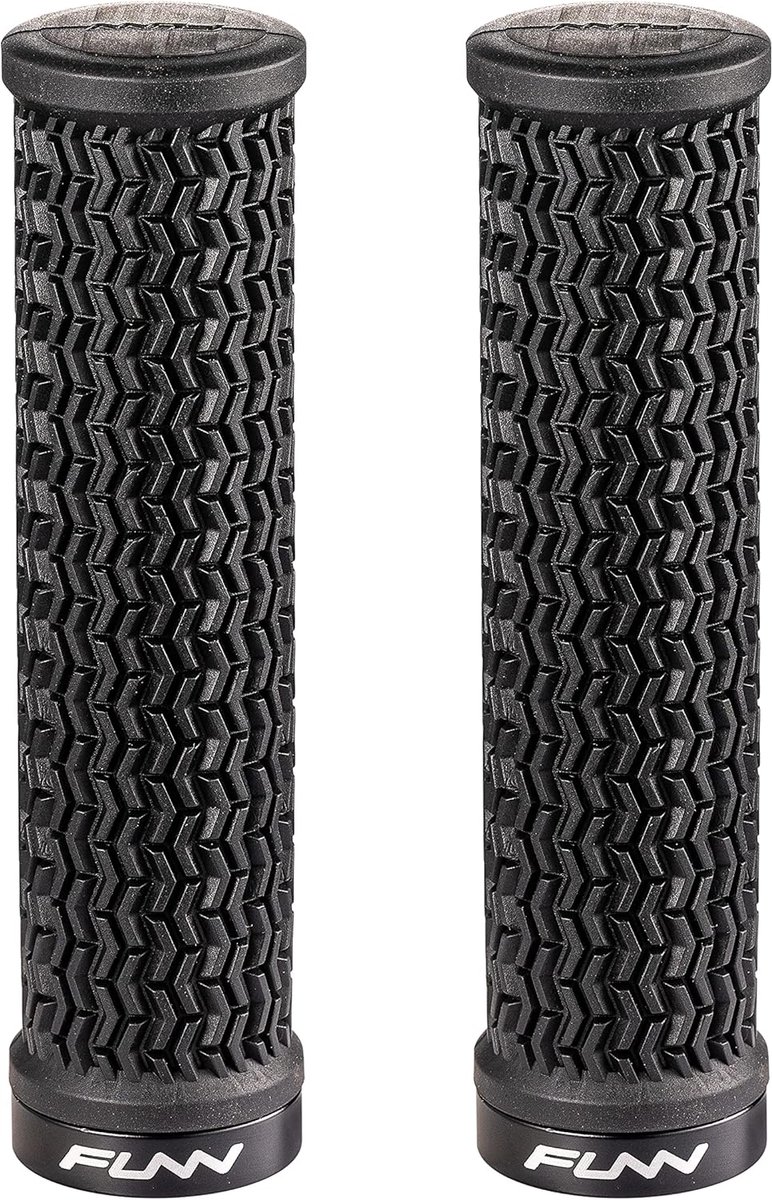Fiets Handvatten - Stuur Grepen - Mountainbiken - Single Lock-on Klem - 22.2 mm Binnendiameter - Zwart