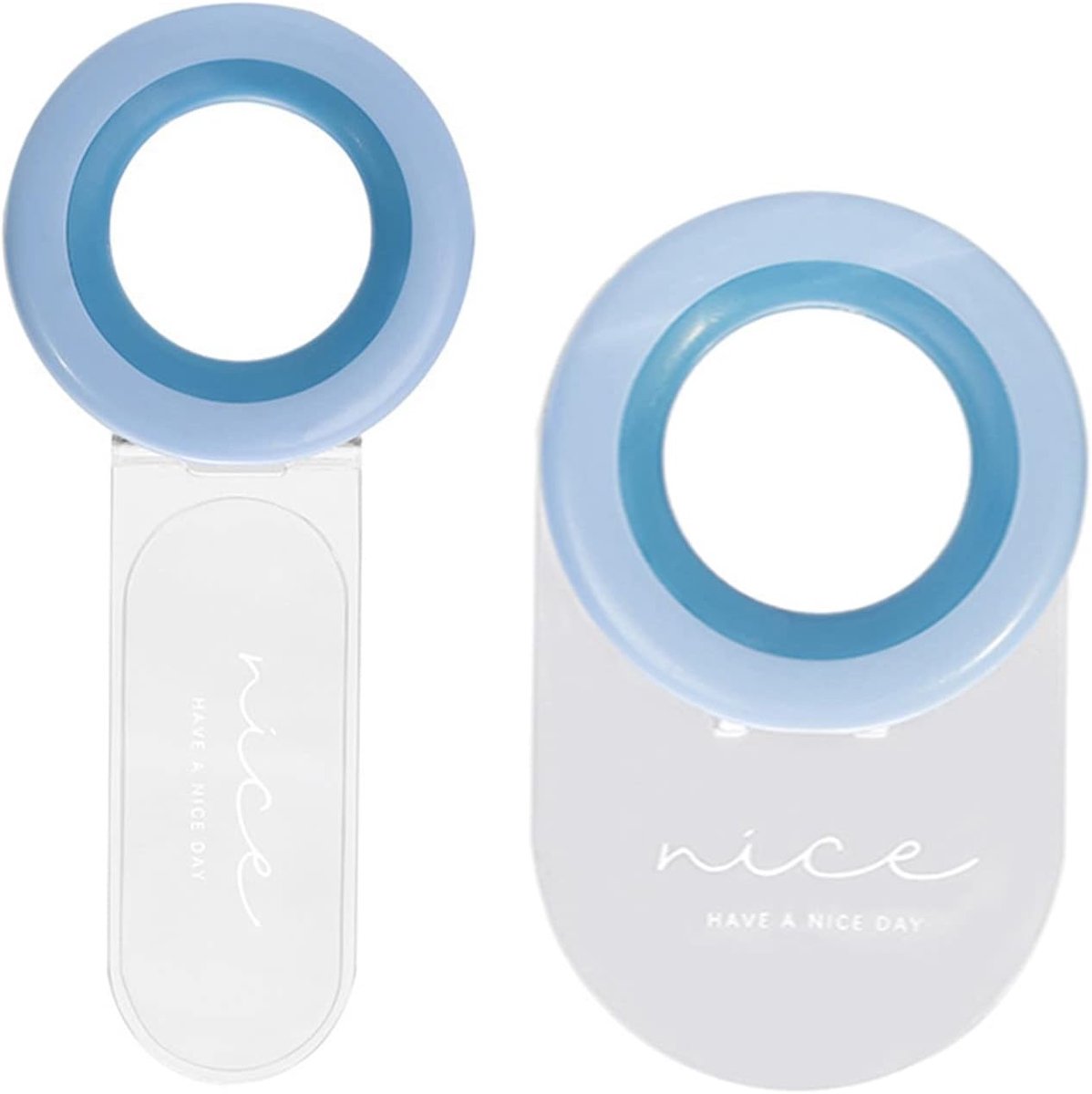 Toiletbril Handvat - Toiletlift Set - Hygiënisch Toiletgebruik - Contactloos deksel openen - 2 stuks - Blauw