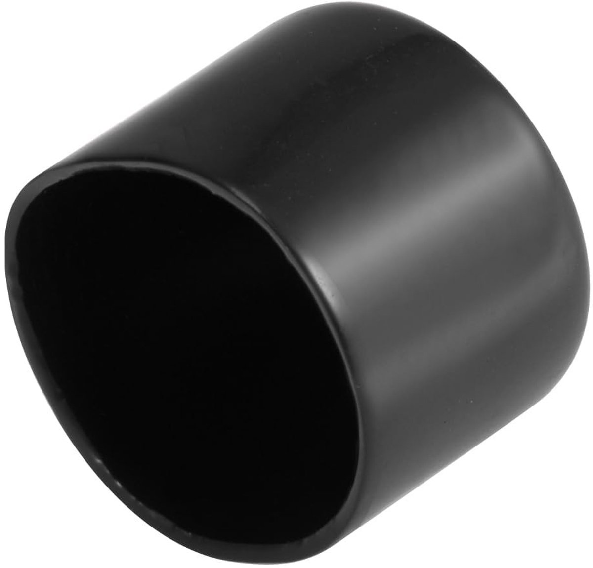Dailygoods- Rubberen Eindkap 42 mm ID - 8 Stuks - Zachte Rubber/Elastische Hoezen - Draadbeschermers - Flexibele Schroefdoppen - Zwarte Vinyl Afdekkingen - Draadkap