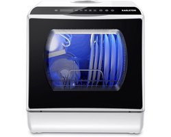Compacte Vaatwasser - Mini Afwasmachine - Kleine Keukens - Ingebouwde Tank - 42x45 cm - Wit