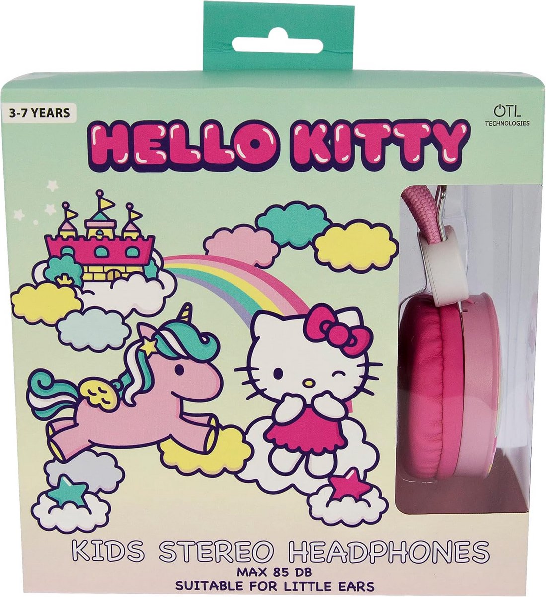 Kinderhoofdtelefoon - Koptelefoon met kabel - Muziek luisteren - Volume begrensd - Niet gespecificeerd - Roze