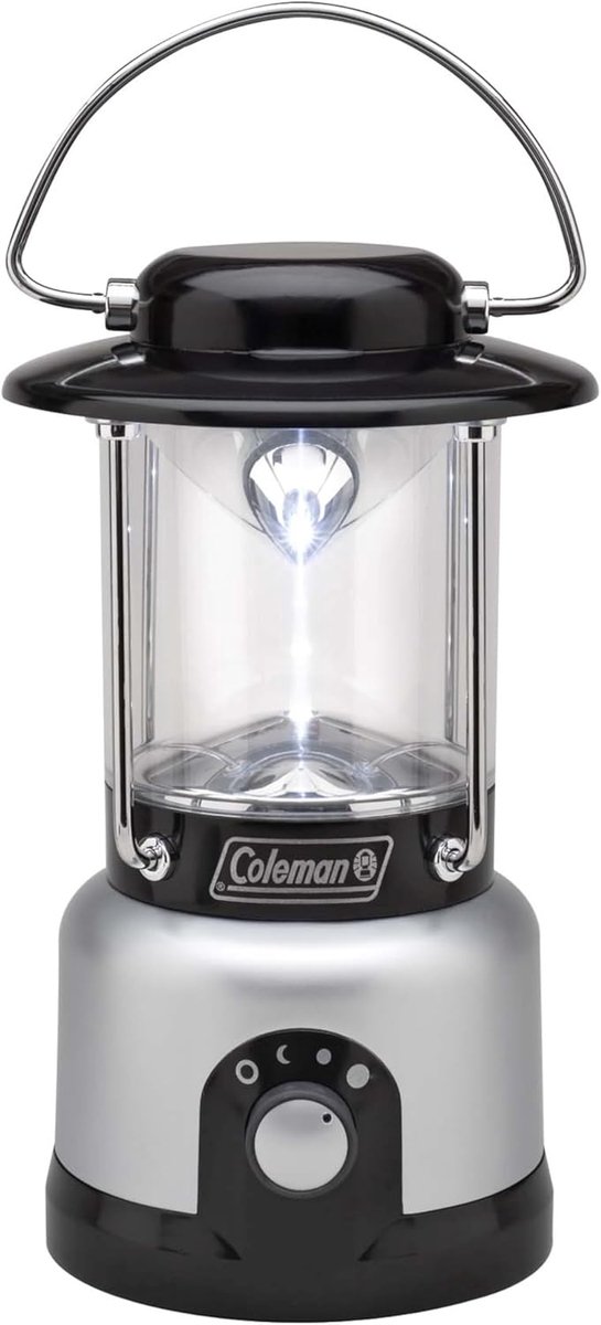 LED Lantaarn - Draagbare Lamp - Kamperen Buiten - Lange Batterijduur - 190 Lumen - Zwart