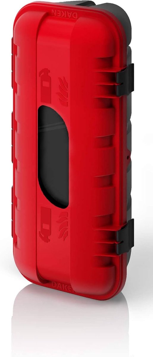 Universele Brandblusserkast voor 6KG Blusser, Stof- en Spatwaterdicht, Rood