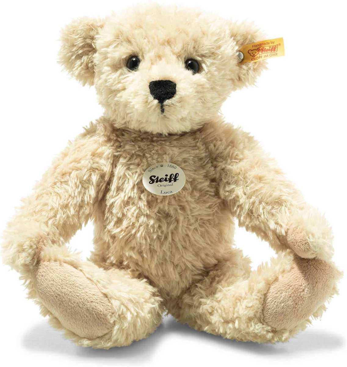 Pluche Beer - Knuffelvriend - Knuffelen - Wasbaar op 30 graden - 30 cm - Beige