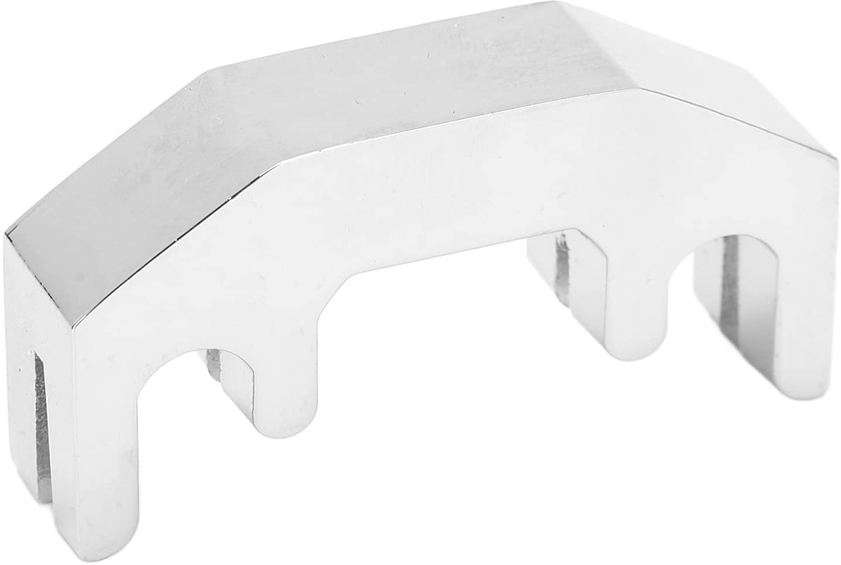 Dailygoods- Vioolmute Zilver - Metalen Demper - Geschikt voor 1/2/4/4 Viool - Eenvoudig Aansluiten - Handig Opbergen - Lange Levensduur - Viooldemper
