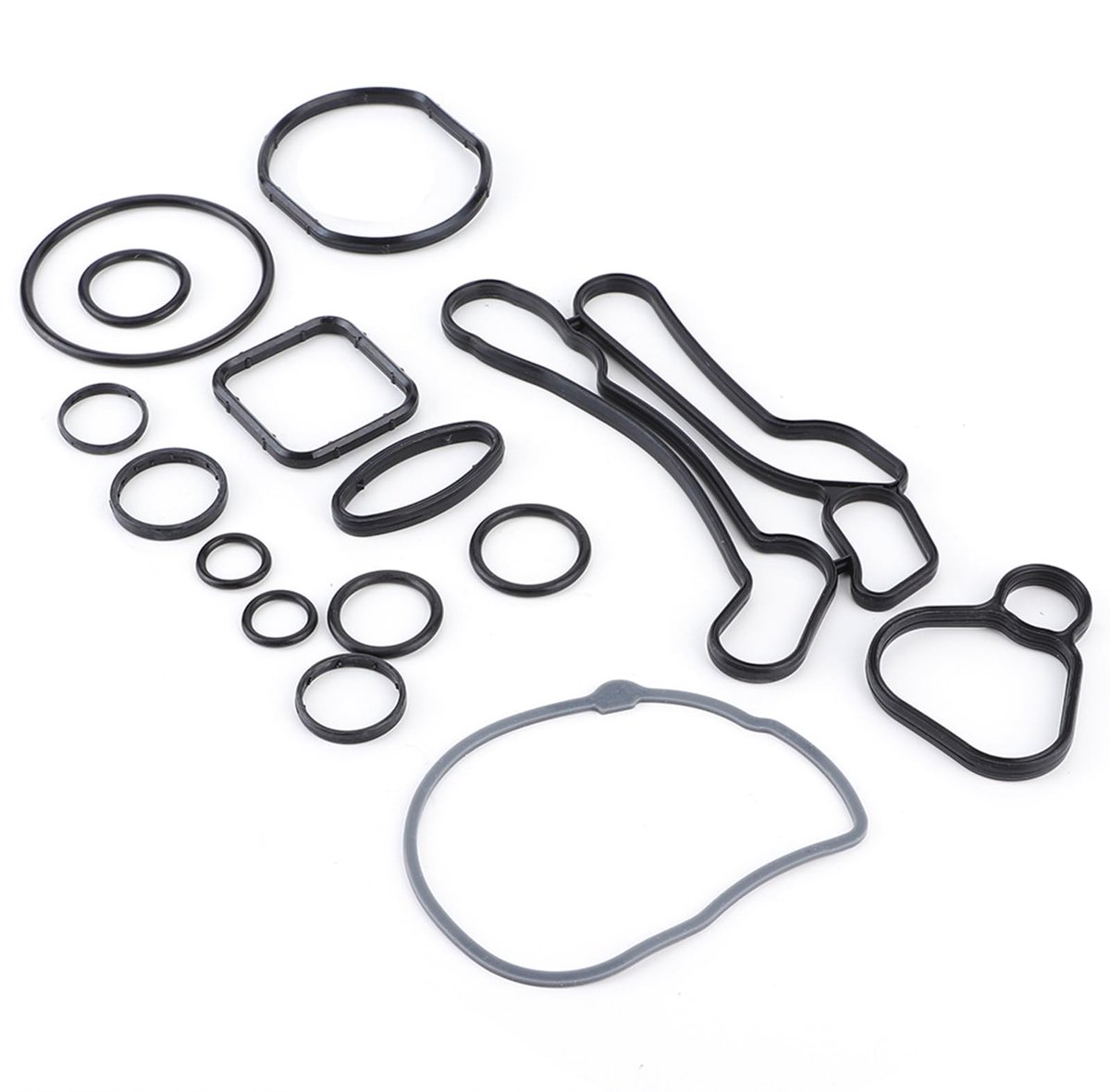 Dailygoods- Oliekoeler Gloednieuw - Rubber Afdichtingen - Reparatie Kit - OEM 55355603 - Geschikt voor H/J/D/E - Motorcodes A16XER/Z16XER