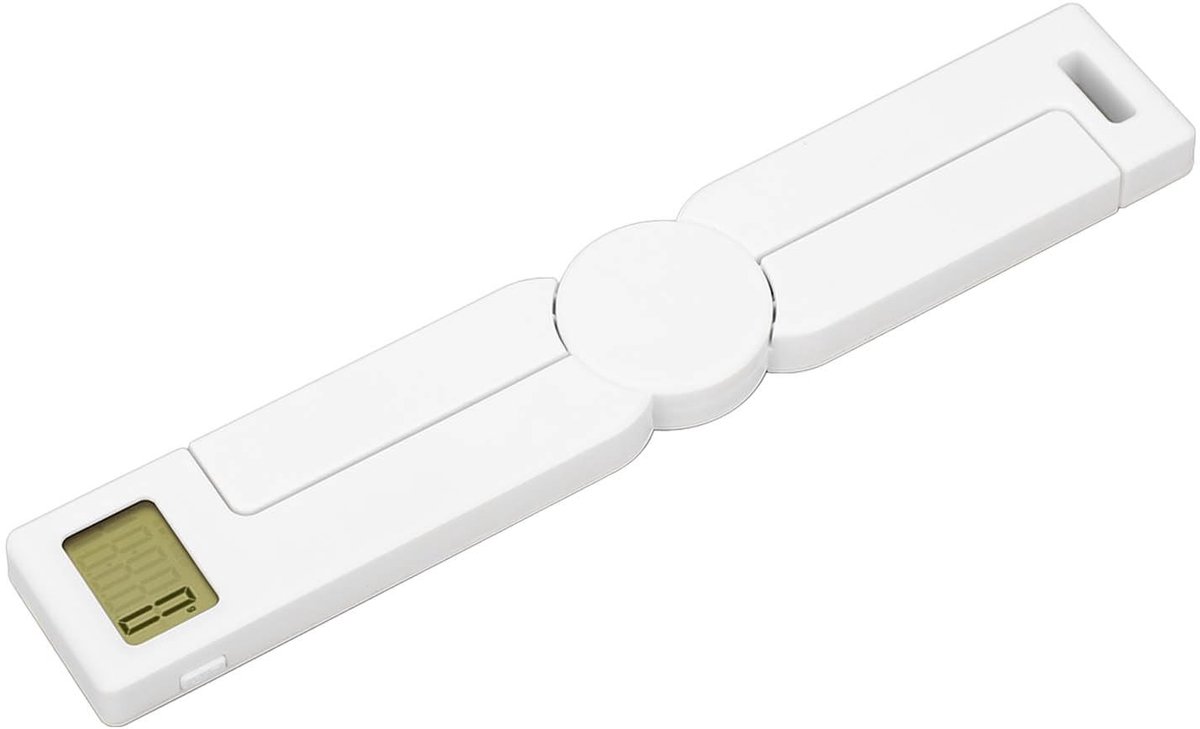 Dailygoods- Keukenweegschaal Opvouwbaar - Digitale Weegschaal - LCD-scherm - Meetbereik 2g-5000g - ABS Materiaal - Inclusief 1x CR2032-batterij (niet meegeleverd) - Voedscale