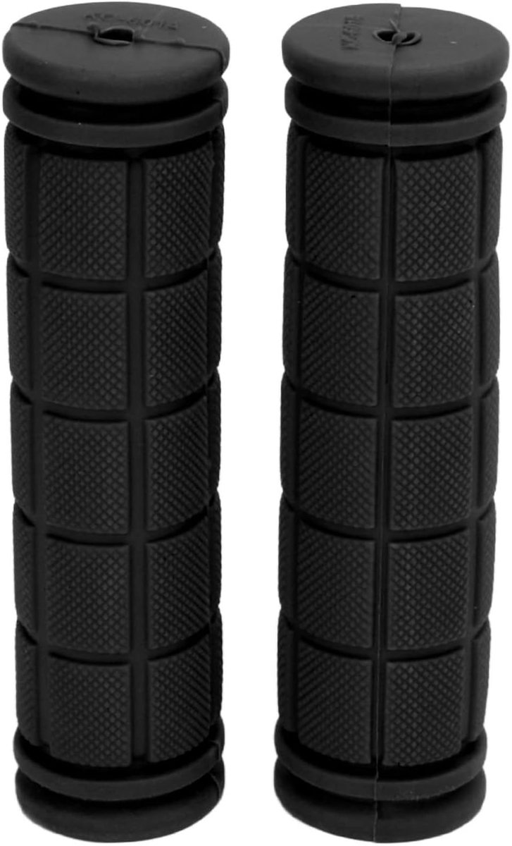 Fietshandvatten Set - Stuur Grips - Comfortabel Fietsen - Ergonomisch Antislip - 11.5 cm Lengte - Zwart