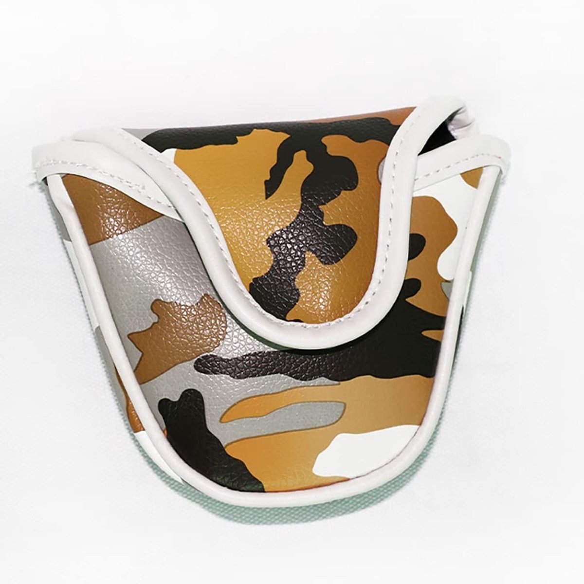 Dailygoods- Golf Putter Hoofddeksel Camouflage - Beschermende Hoes - Groot Halfrond - PU - Lichtgewicht - Waterdicht - Duurzaam - Putterhoes