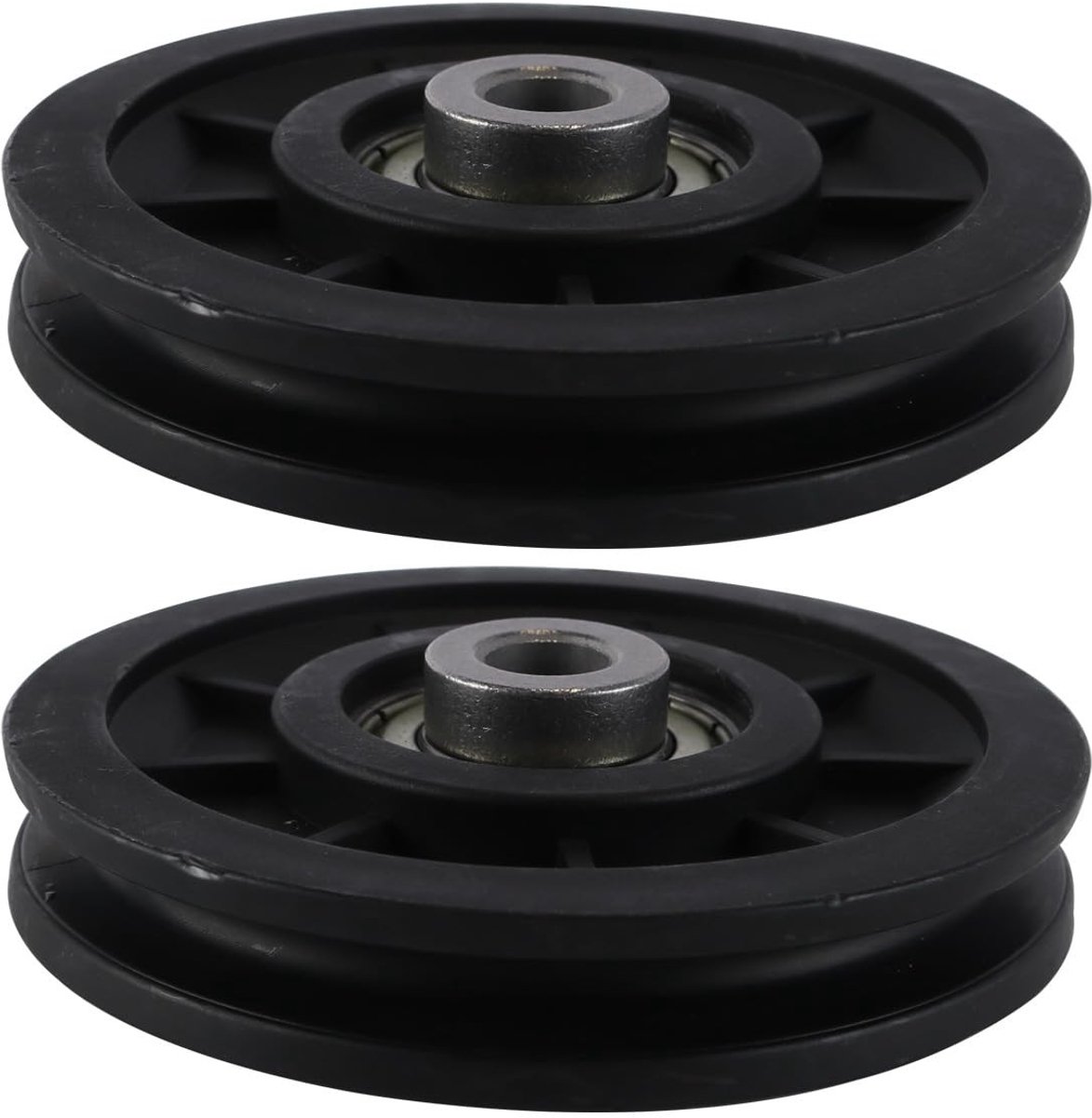 Dailygoods - 2-Pack Robuuste Fitness Katrollen met 10 mm Binnendiameter