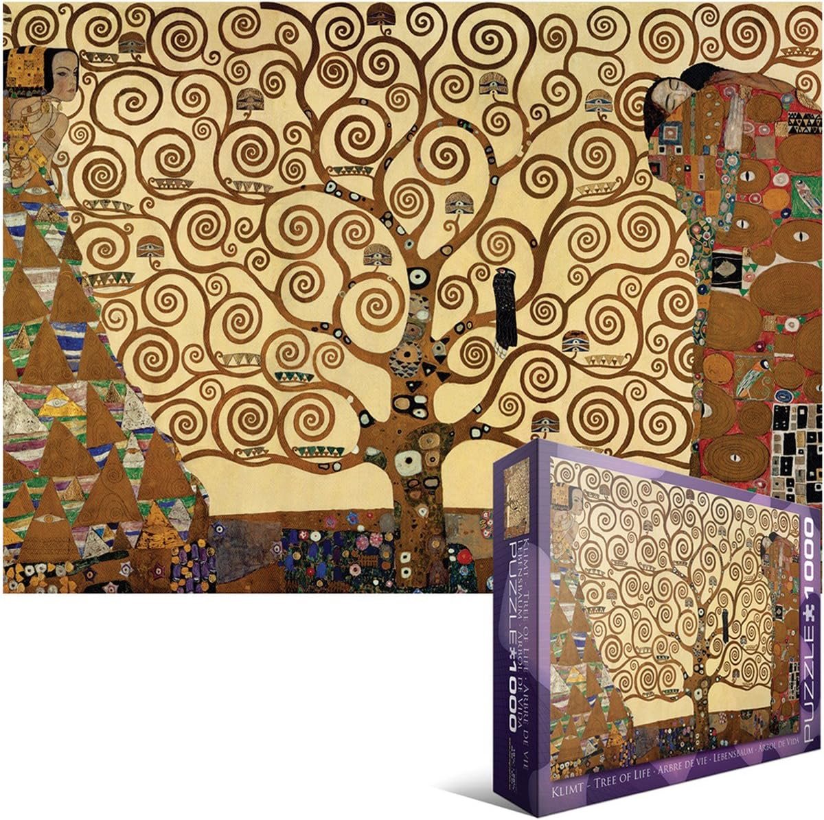 Puzzel 1000 stukjes - Legpuzzel Jigsaw - Ontspanning thuis - Grote afbeelding - 489 x 489 cm - Multicolor