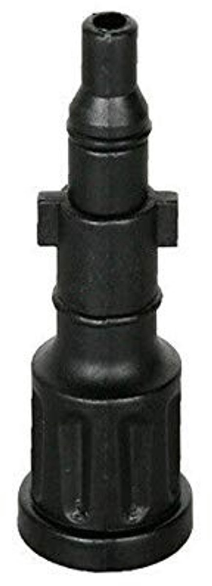Dailygoods - Foam Nozzle Fittings - Kunststof Adapter - Zwart - Water Koppeling - Geschikt voor Tuin en Huishouden - Voor Nilfisk