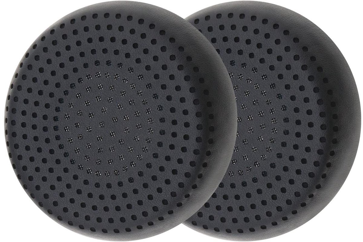 Dailygoods - Oorkussens - Eiwit Lederen Oorbeschermers - Zwart - Memory Foam - Vervangingsset - Geschikt voor Skullcandy Grind