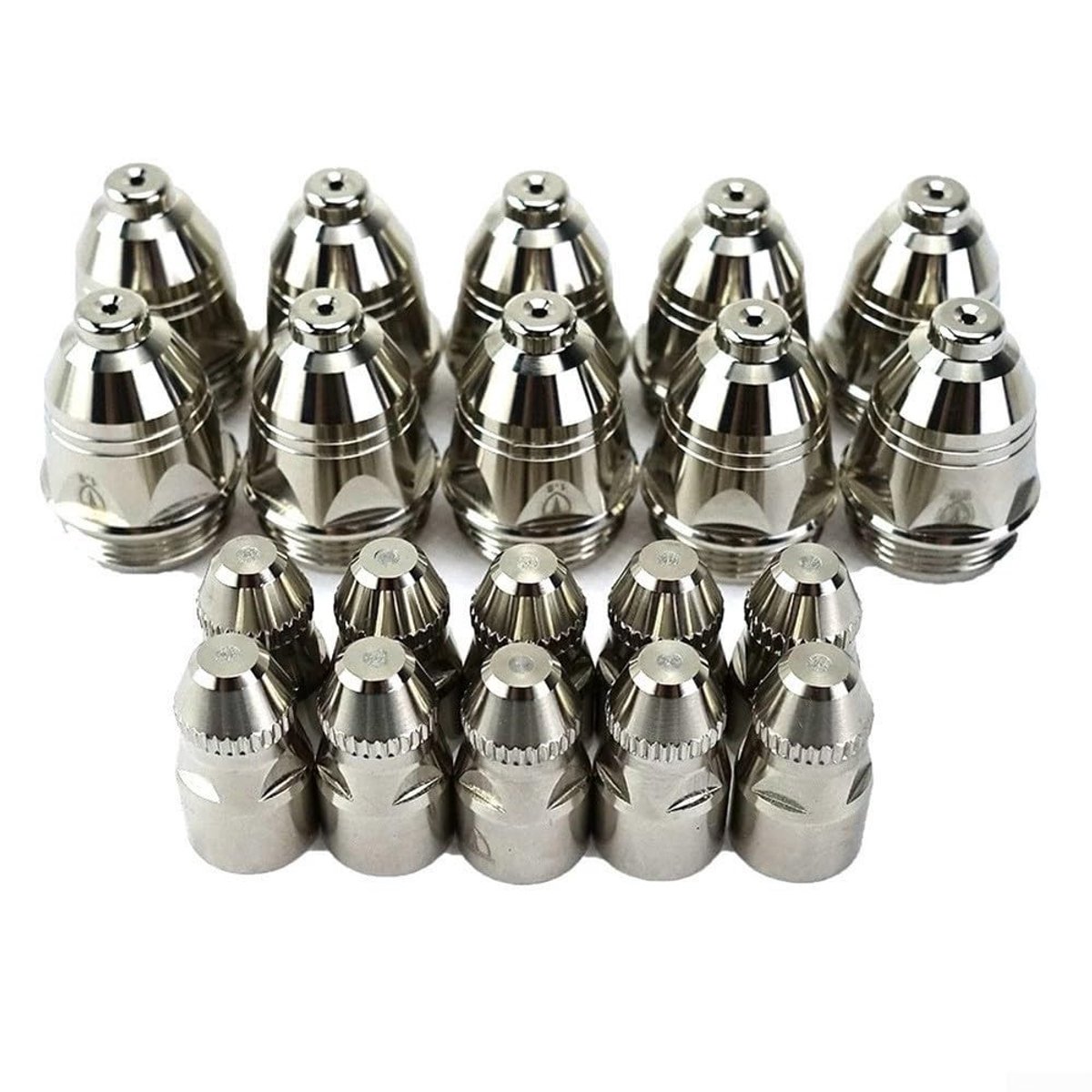 Dailygoods - Plasma Snijbrander Tip - 20 Stuks P80 - Verbruiksartikelen voor Plasmasnijmachine - 1,5 mm - Hoogwaardige Elektrode - Geschikt voor CUT-7...