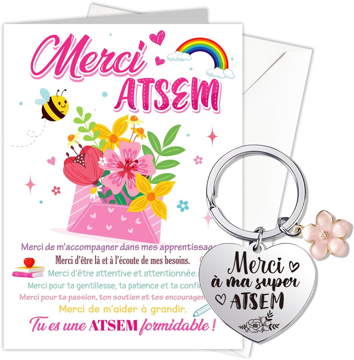 Dailygoods- Lerarenkaarten Bedankje - Mini Kaartjes - Bedank Kaartjes Collega - Afscheid - Klein - Persoonlijke Touch - Bedankkaartjes