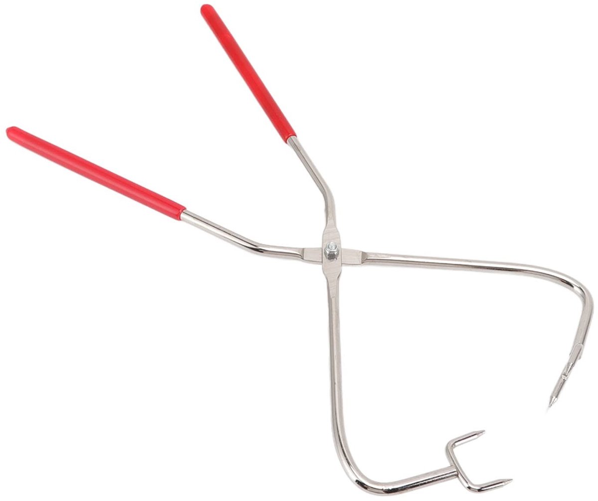 Dailygoods- Dompeltang Roestvrij Staal - Klei Gereedschap - Boetseergereedschap - Klei Accessoires - Klei Vormpjes - Handvatten 360 Graden