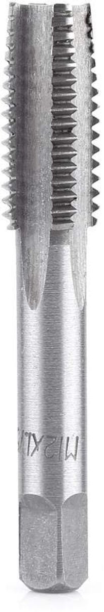 Dailygoods- Schroefdraadboor Set 7-delig - Metrisch Staal - M3/M4/M5/M6/M8/M10/M12 - Lagerstaal - Schroefdraadborgmiddel - Tappen