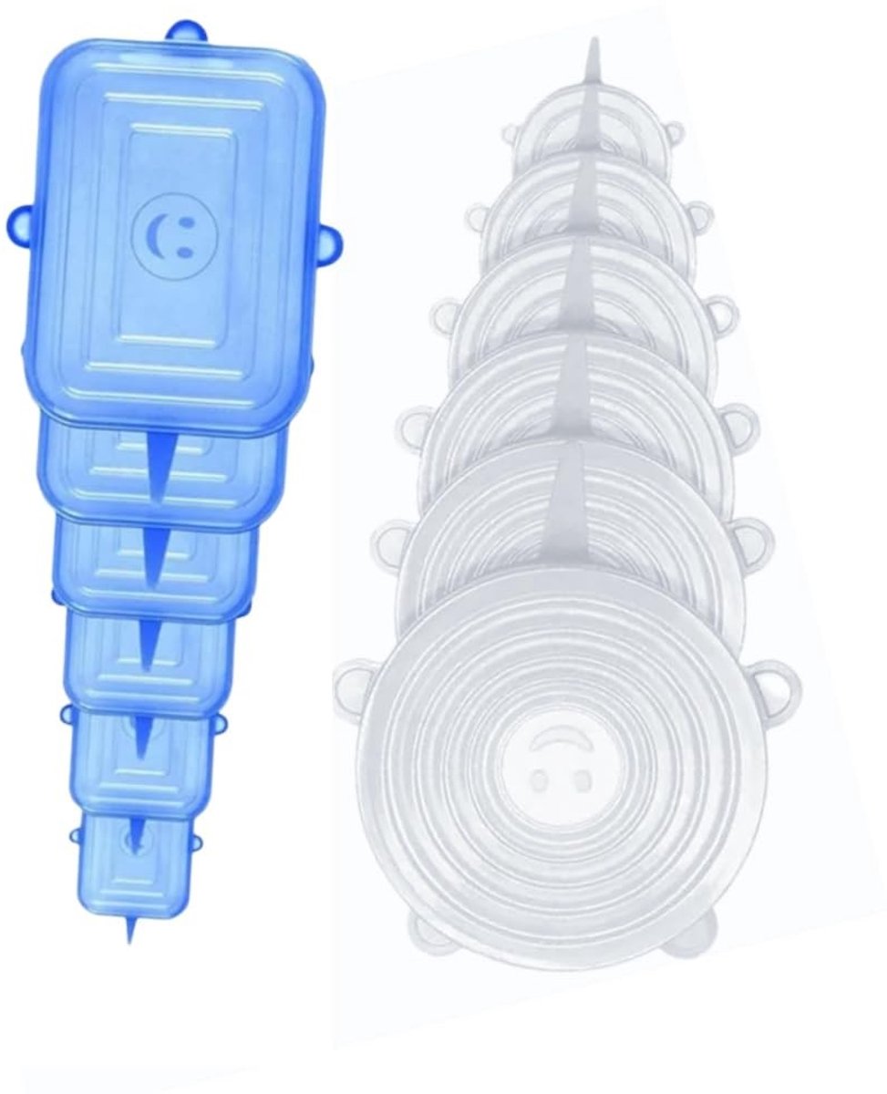 Dailygoody - Elastische deksels - Herbruikbare siliconen deksels