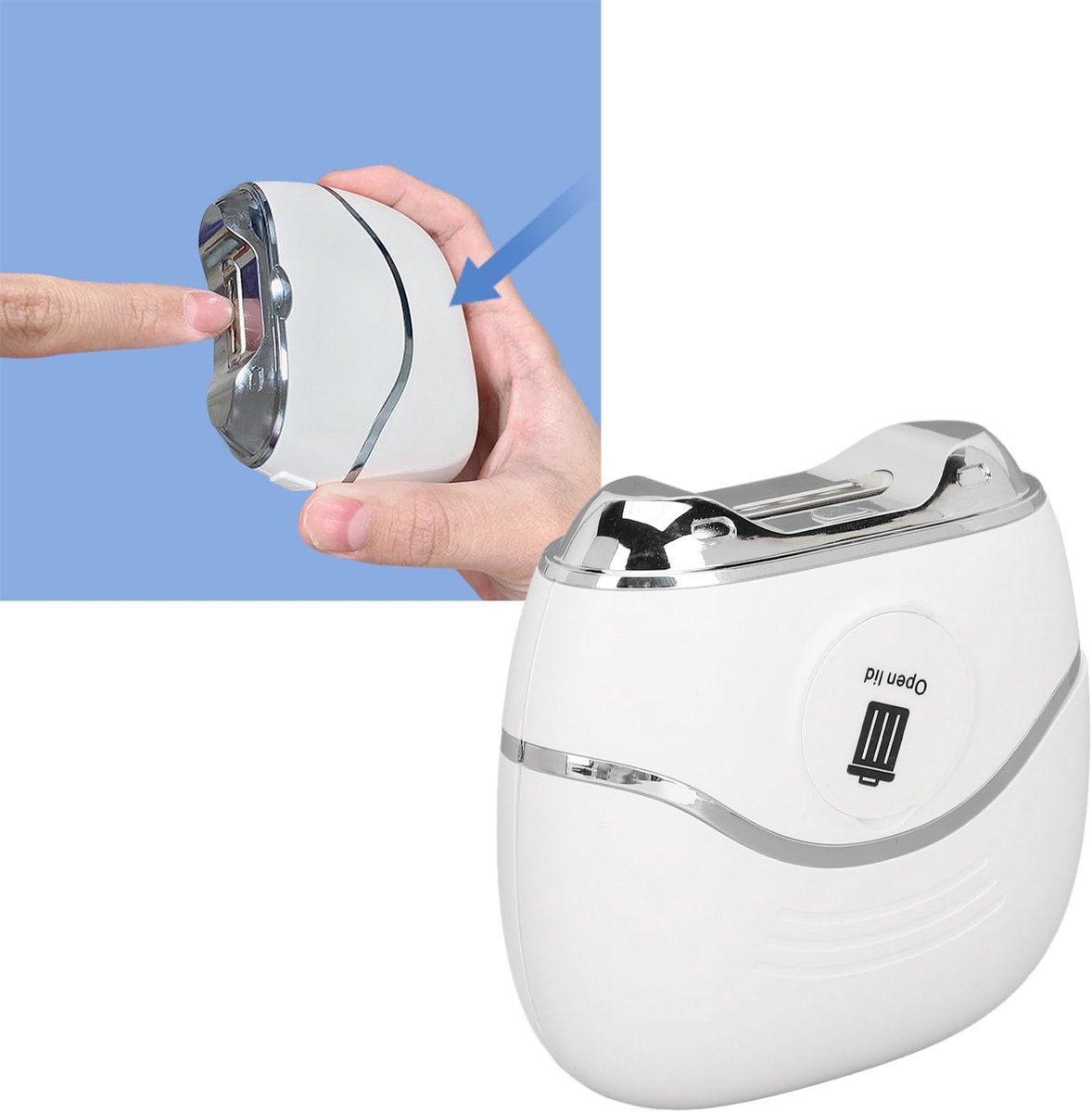 Dailygoods - Elektrische Nagelknipper voor Baby's, Oplaadbare en Geluidsarme Trimmer