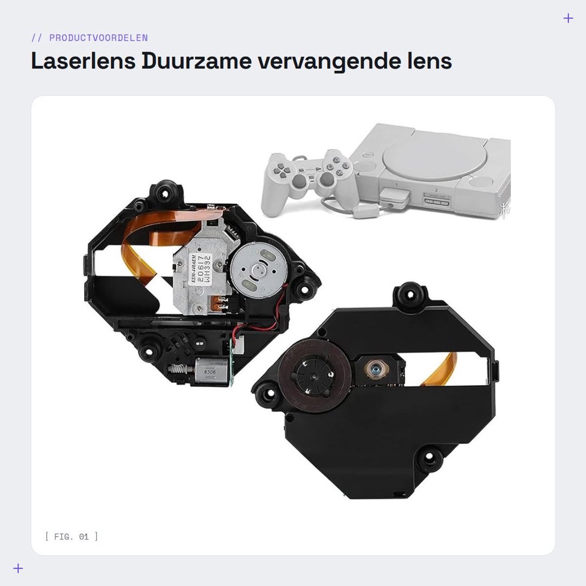 Dailygoods- Laserlens Duurzaam - Vervangende Lens - Slijtvaste Lens - Stabiele Prestaties - Hoogwaardig Materiaal - Kosteneffectieve Oplossing - Vervanglens