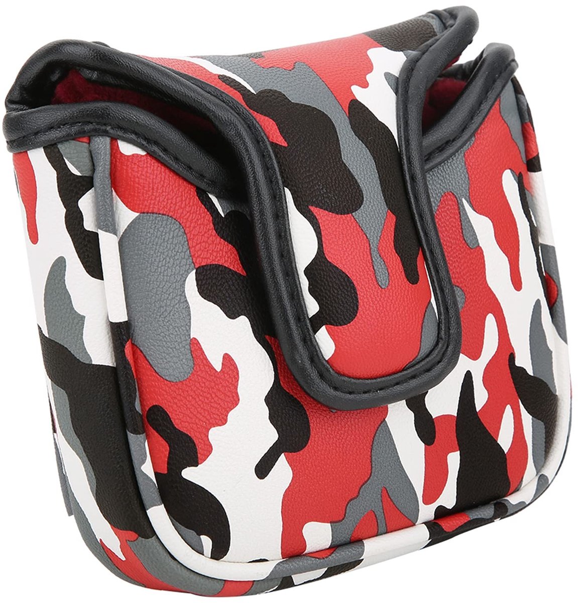 Dailygoods- Putter Cover Waterdicht - Golf Putter Hoes - Vierkante Hoes - PU/Pluche - 12x13x3,5cm - Lichtgewicht 78g - Golfputterhoes