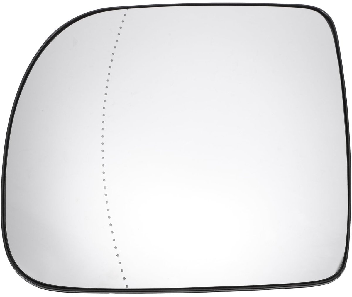 Dailygoods - Auto Buitenspiegel Links - Vervangingsglas - Verwarmd - Wit - Aspherisch - Geschikt voor Renault Kangoo 1997-2001