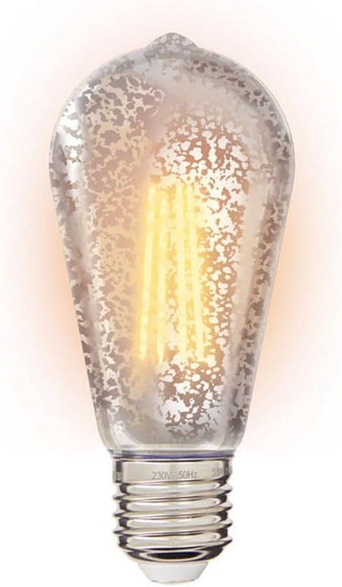 LED Lamp - Decoratieve Gloeilamp - Sfeerverlichting Thuis - Energiezuinig 4W - E27 Fitting - Warm Wit