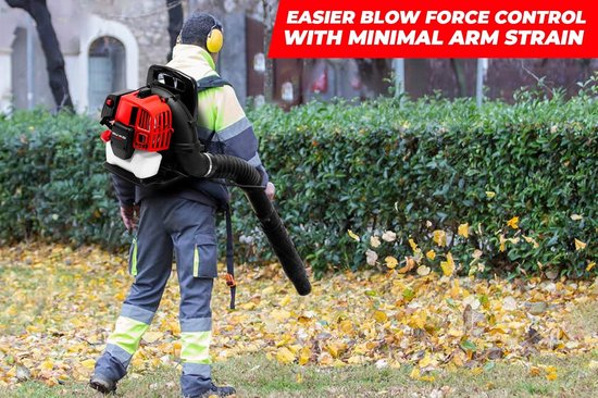 Krachtige 52cc Backpack Bladblazer - Lichtgewicht met Comfortabele Schouderbanden van Merkloos	 — afbeelding 2