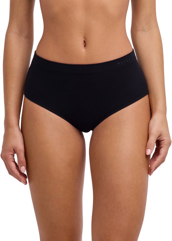 FALKE Daily Seamless Mid Waist naadloos modal broek van onderlaag dames zwart - maat S