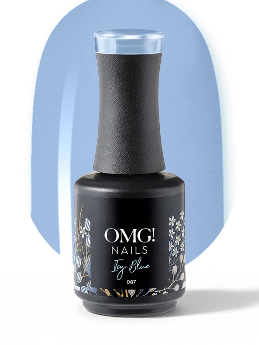 Limea OMG Gellak 087 Icy Blue 15ml - Gel nagellak - Blauwe Gel lak - OMG nails