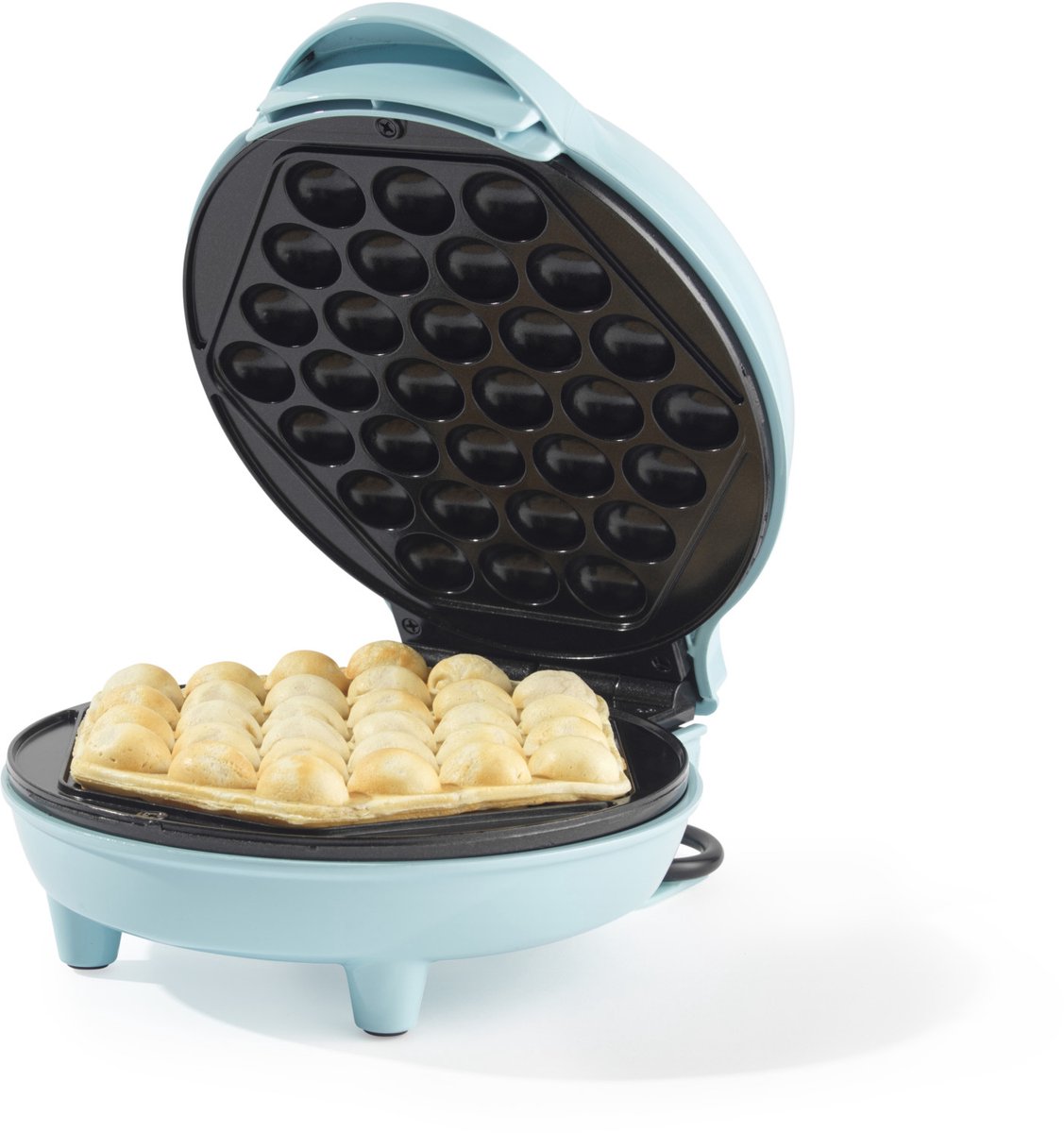 Giles & Posner Bubble Waffle Maker - Antiaanbaklaag PFFAS-vrij - blauw