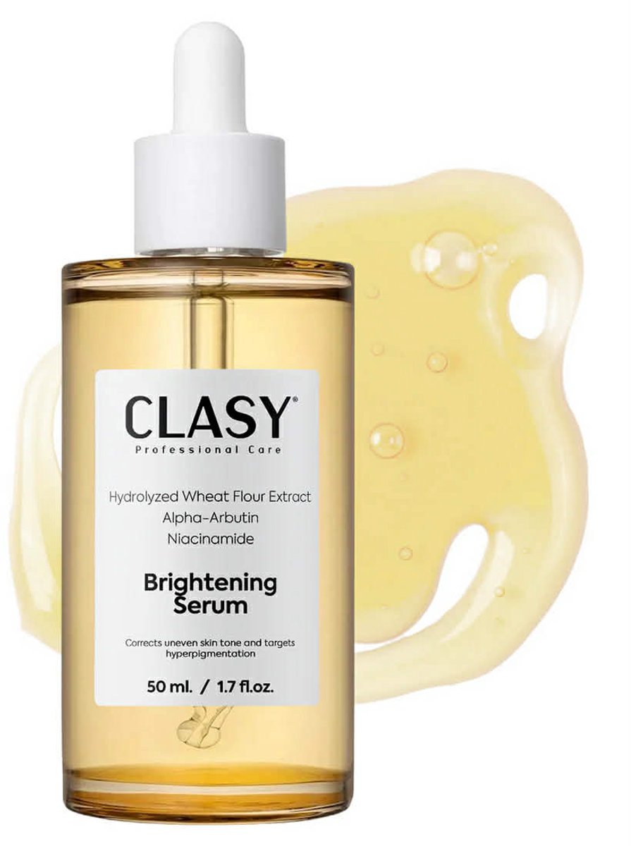 Clasy Care Brightening Serum 50 ml - pigmentvlekken serum - Hydraterend Gezichtsserum