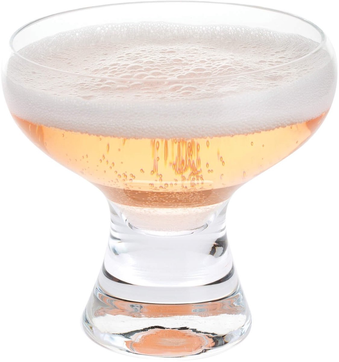Byshayne - Champagne Coupé Glazen - Set van 4 - Vintage Espresso Martini - Prosecco en Sprankelend - Ideaal voor Thuis Bar - Elegante Glazen