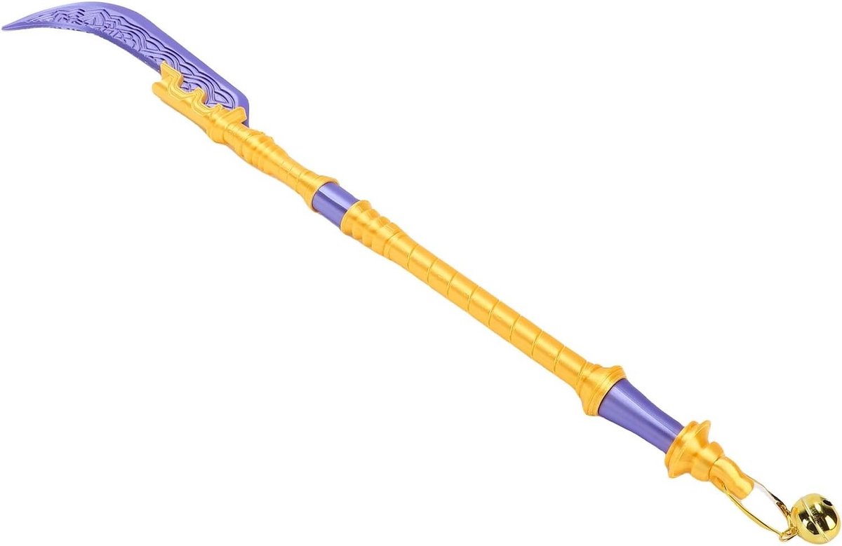 Gedetailleerde Cosplay Prop met Houten Houtsnijwerk, Perfect voor Anime Conventies en Verzamelaars van Fandoms