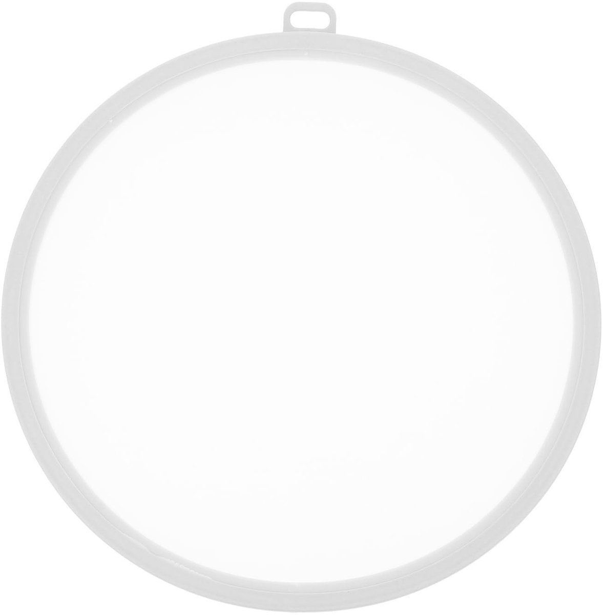 NTHProducts - Silicone Deksel - Herbruikbaar - 22cm - Voedselbescherming - Wit - Multifunctionele Deksel - Geschikt voor Schalen en Pannen - Silicone D..