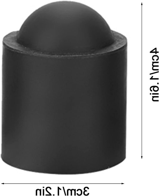 10 Stuks Pool Cue Tip Rubber Covers voor Billiard Sticks - Bescherming en Grip Accessoires — afbeelding 3