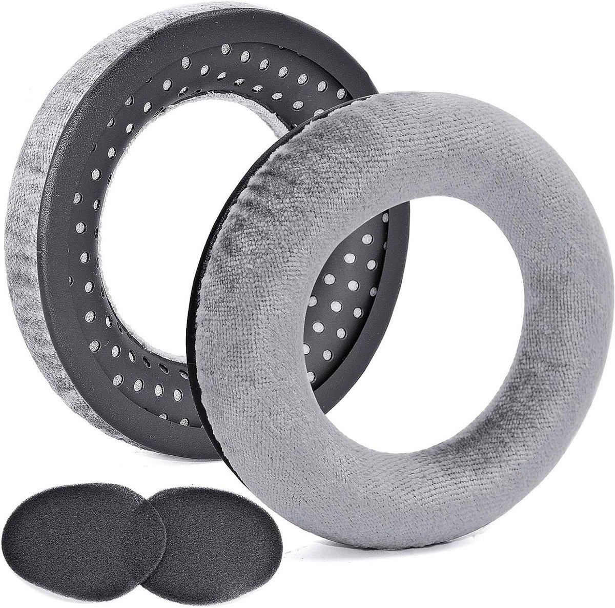 Vervangende Oorkussens voor Beyerdynamic DT990/DT880/DT770 PRO Hoofdtelefoons - Comfortabele, Ademende en Duurzame Oorkussens (Grijs)