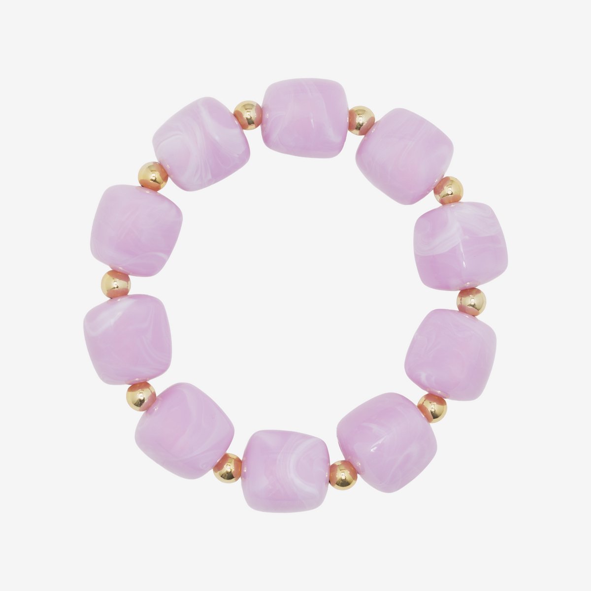 Essenza Large Beads Bracelet Pink