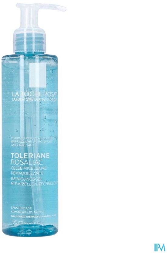 La Roche-Posay Rosaliac Micellaire Reinigingsgel 195ml- Kalmeert en zuivert