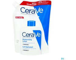 CeraVe Hydraterende melk Navulling - voor de droge tot zeer droge huid - met 3 essentiële ceramiden en hyaluronzuur - 473ml