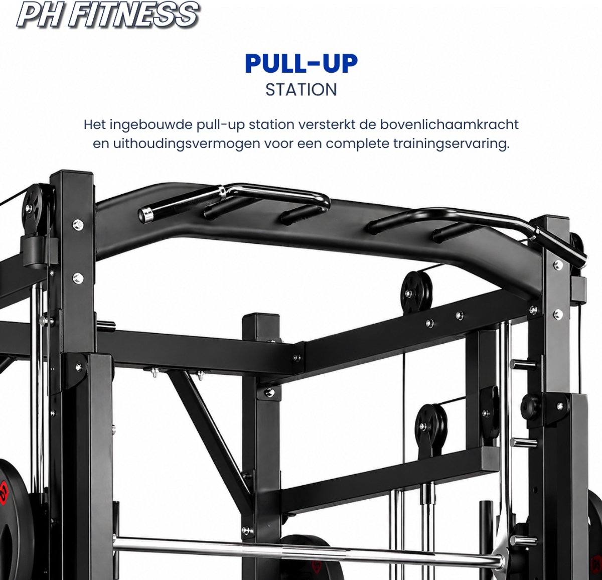 PH Fitness Power Rack - All-in-one krachtstation Smith Machine thumbnail 4
