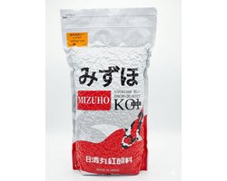 Mizuho koi visvoer 3 kg Zinkend M size - visvoer - vissenvoer - vijvervoer - kleurvoer - korrels - voer - drijvend - koikarper - goudvis - 3000 gram