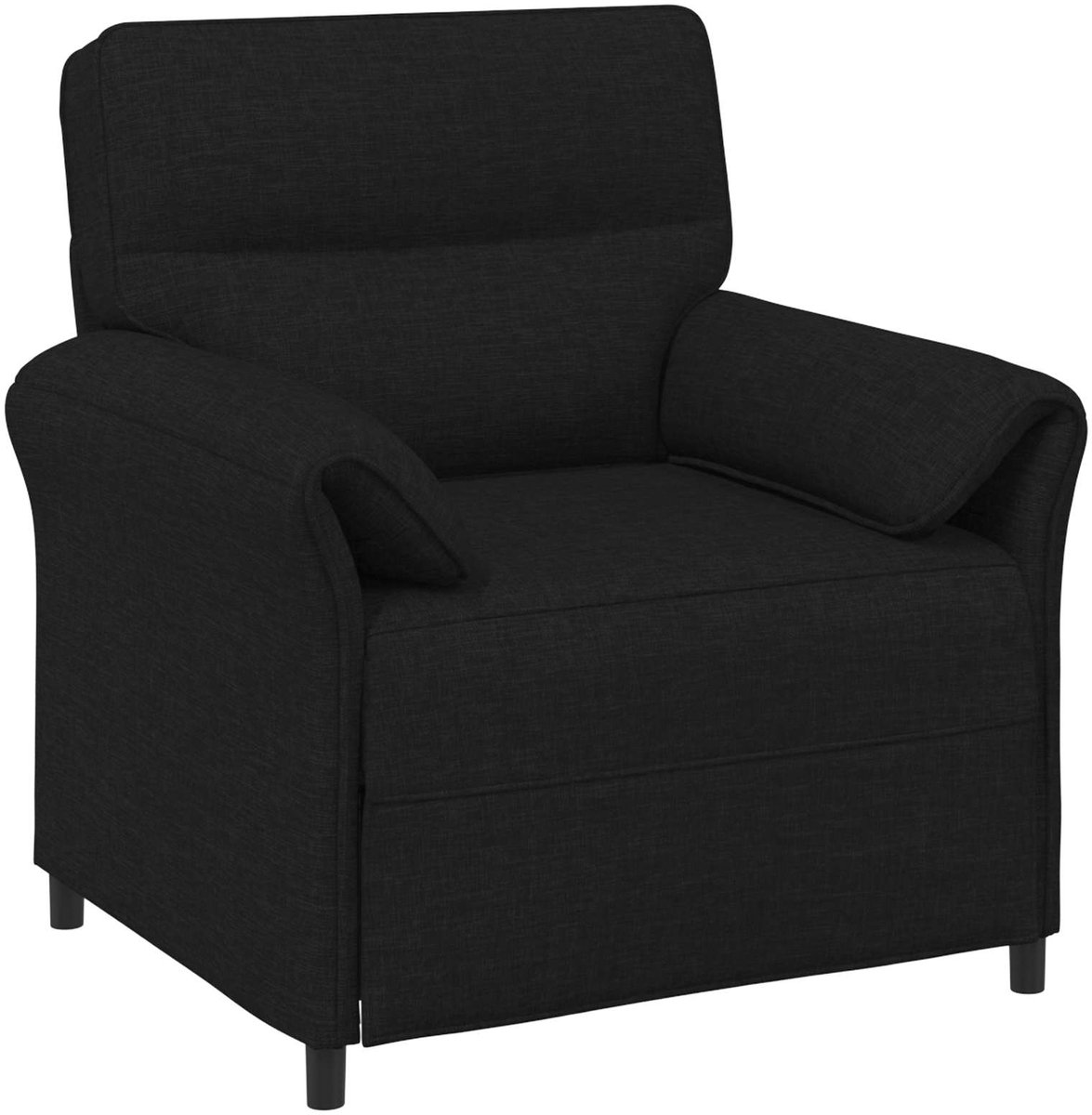 vidaXL - Bank - 100% - polyester - metalen - frame - MDF, - Multiplex