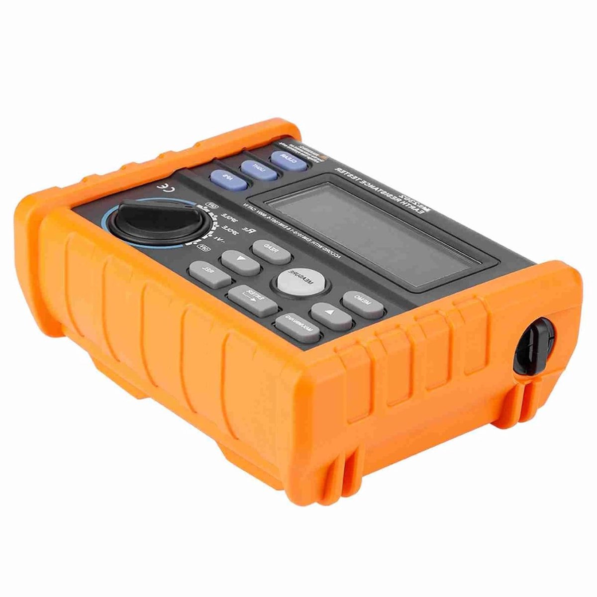 Digitale weerstandmeter - Megohmmeter tester - Elektrische metingen - 100 groepen data - 0-4K ohm - Groen
