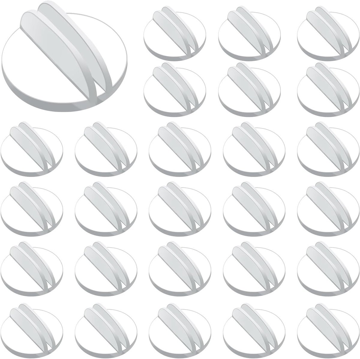 Duidelijke Plastic Kaart Houder voor 60 Stuks - Ideaal voor Prijskaarten, Bordspellen en Kantoorgebruik (2×0.8×0.1cm)